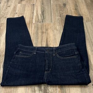 Uniqlo Women's Dark Blue Skinny High Rise Stretch Jeans